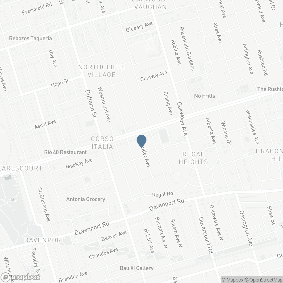 131 LAUDER AVENUE, Toronto, Ontario M6H 3E4